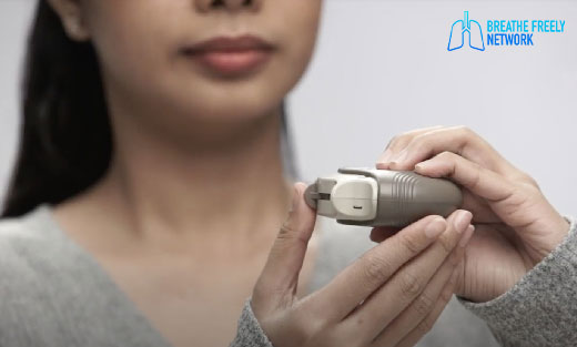dry powder inhaler as treatment for asthma, COPD, bronchitis and more