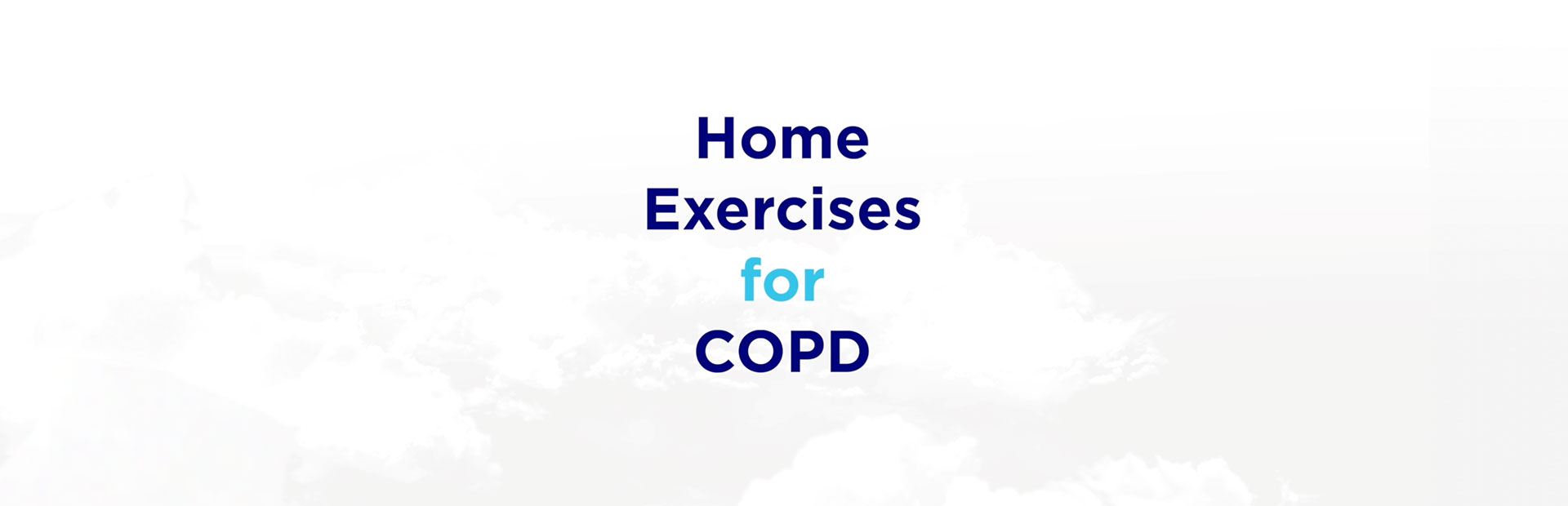 Home Exercises for COPD