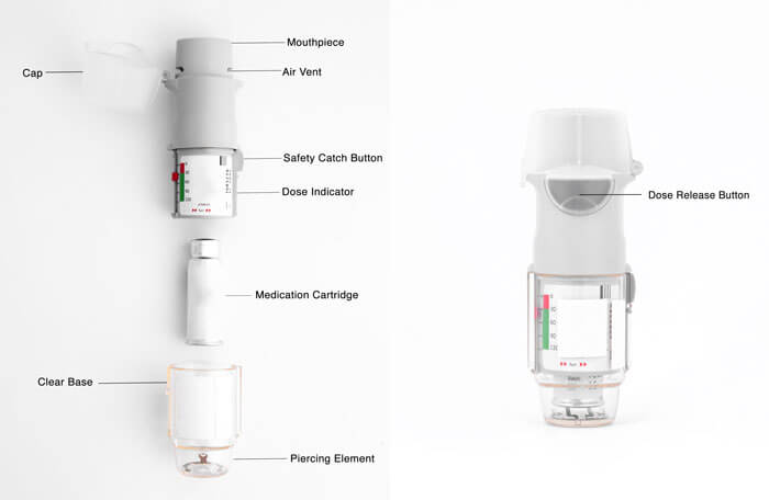 slow mist inhaler use, parts and functions